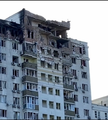 Кличко: жінка, яка загинула в Голосіївському районі, вийшла на балкон дивитися на роботу ППО
