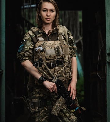 «Обличчя війни»: у ЗСУ показали світлини луцького фотографа