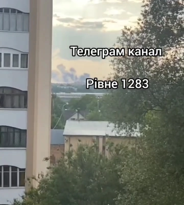 Неподалік Рівного спалахнула пожежа