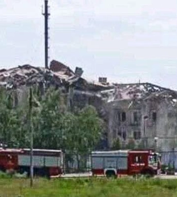 Удар по российской базе под Мариуполем: Опубликованы фото и видео