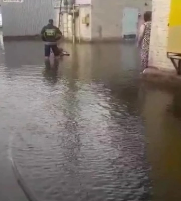 Запорожье за пять часов залило двухмесячной нормой осадков – видео последствий