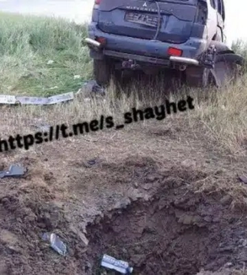 На Миколаївщині автомобіль наїхав на міну