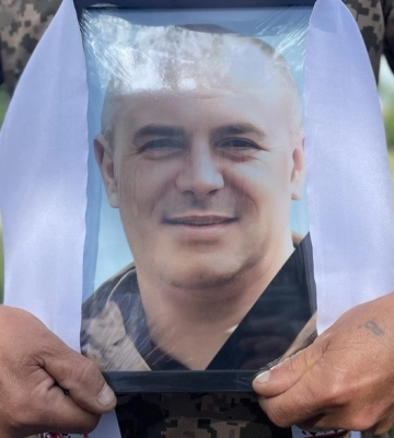 У Сумах поховали загиблого на Донеччині Михайла Мурашка