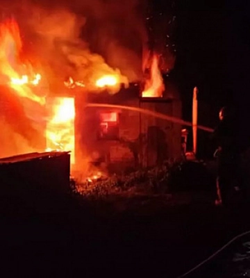 На Дніпропетровщині згорів житловий будинок 