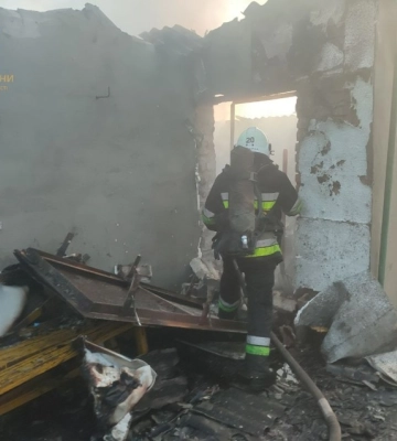 На Кіровоградщині горів житловий будинок