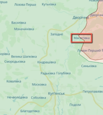 ISW не підтверджує захоплення росіянами села Масютівка на Харківщині