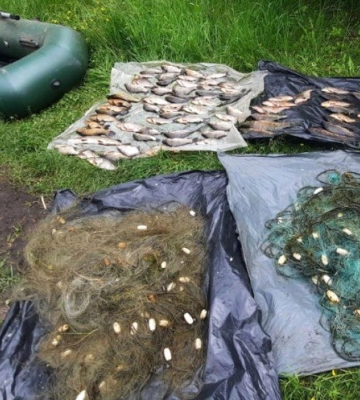 У Кременчуцькому районі виявили браконьєрів, які завдали шкоди державі на майже 150 тисяч гривень