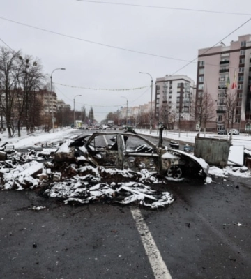 Буча під час вторгнення й окупації РФ та рік по тому (фотогалерея)