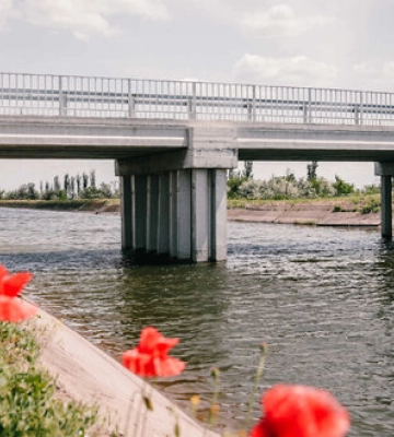 Два мости відбудовано у Миколаївській області, - Федоров. ФОТОрепортаж