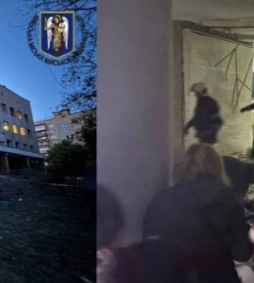 В результате ночного ракетного удара по Киеву погибли дети