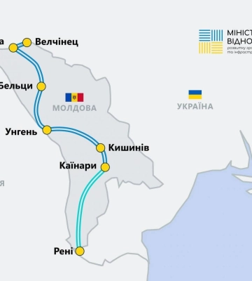 Україна допоможе Молдові відбудувати залізницю. Це розвине логістику з український портом «Рені»