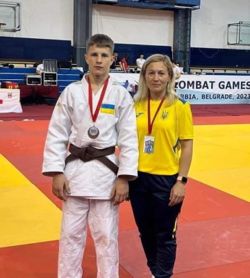 Кропивницький дзюдоїст виборов бронзу на Європейських іграх з єдиноборств для школярів