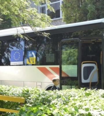 Житомирщина отримала від Фінляндії три автобуси для перевезення дітей