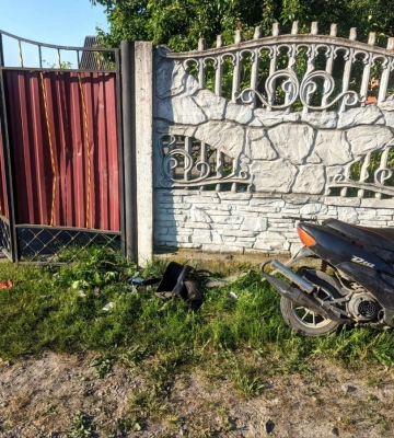 В Оржеві у ДТП постраждав неповнолітній скутерист і його пасажирка