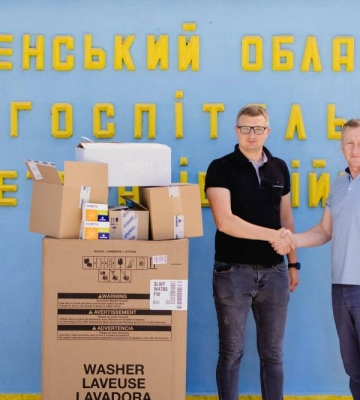 «Верес» передав допомогу обласному госпіталю ветеранів війни