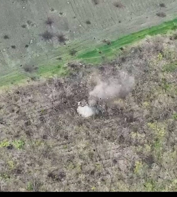 Аеророзвідка миколаївських морпіхів показала, як знищує окупантів