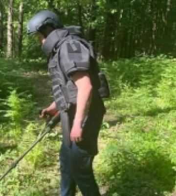 У Рівненському районі знищили артилерійський снаряд часів Другої світової війни