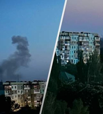 В оккупированном Бердянске ВСУ поразили вражеский штаб