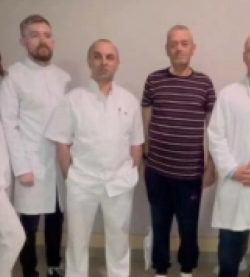 Операція тривала цілу ніч: в Інституті серця у Києві поліцейському з Горохава пересадили печінку