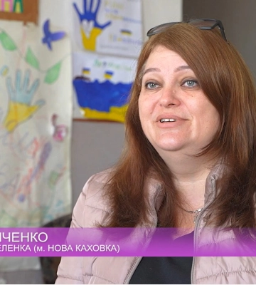 Обпалені війною: Ольга Рибалченко з Нової Каховки (відео)
