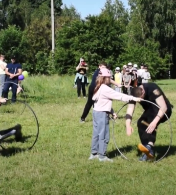 В Оржицькому опорному закладі провели спортивну естафету «Вистоїмо заради дітей»
