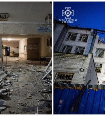 Через закрите укриття в Києві правоохоронці затримали трьох посадовців РДА і охоронця медзакладу