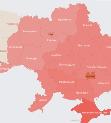 У Хмельницькій і Чернівецькій областях увімкнули сирени повітряної тривоги