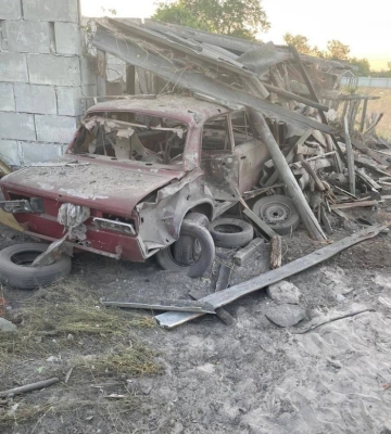 На Киевщине в результате падения обломков ранен ребенок
