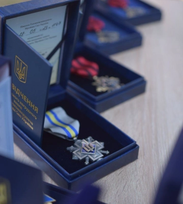 Військових Черкаського зонального відділу відзначили нагородами (ФОТО)