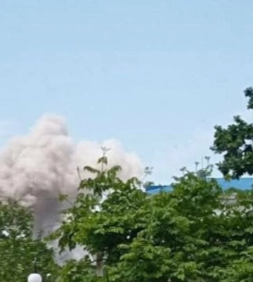 В Бердянске раздались взрывы: дым поднимается над портом