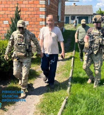 На Рівненщині затримали чоловіка, який &quot;зливав&quot; інформацію білорусам про ЗСУ (ВІДЕО)