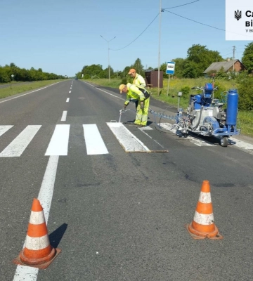 На волинській автотрасі з&#039;явилася нова розмітка (ФОТО)