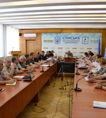 У Сумській ОВА обговорили питання безперешкодного доступу до укриттів