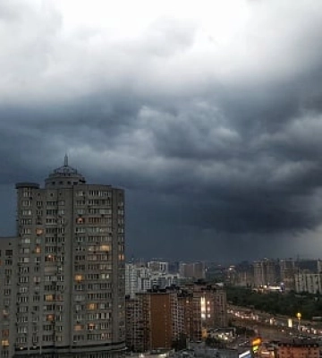 Киев накрыл ураган, без света остались частично три района
