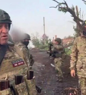 Пригожин заявив, що російська армія замінувала шляхи відходу ПВК &quot;Вагнер&quot; з Бахмуту