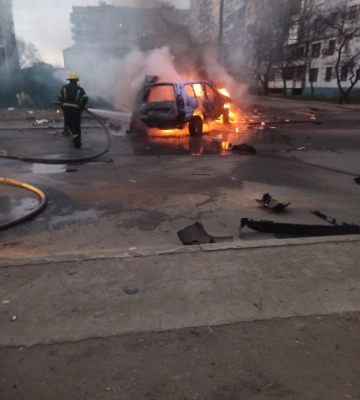 Под Мелитополем взорвался автомобиль с четырьмя коллаборантами, – Федоров 