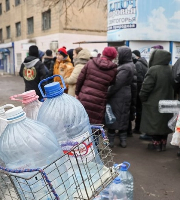 На временно оккупированных территориях Донецкой области не хватает питьевой воды – ЦНС