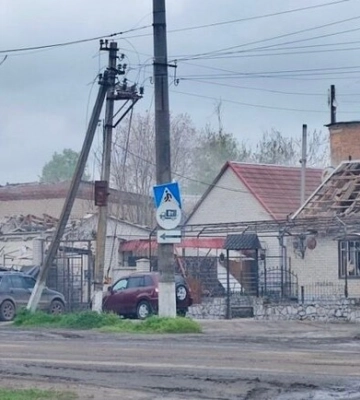 У Михайлівці на Запоріжжі вибухнуло авто з колаборантами (ФОТО)
