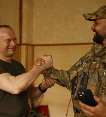 Сирський побував на передовій під Бахмутом — спланував подальші дії