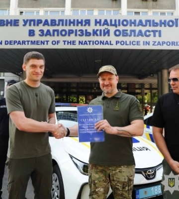 У Михайлівці на Запоріжжі вибухнуло авто з колаборантами (ФОТО)