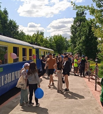 У Рівному стартував сезон на дитячій залізниці