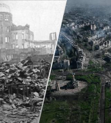 Нічого живого немає: Зеленський порівняв Бахмут з Хіросімою після Другої світової