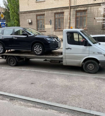 ДТП на Гончара в Днепре: патрульные &quot;поздравили&quot; протоколом нетрезвого водителя-именинника