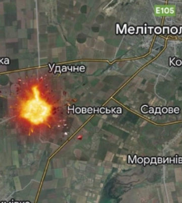 Російські нацисти завдали ударів по мирних селах та містечках на Запоріжжі. Фото