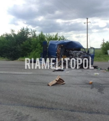На трассе под Мелитополем рашисты убили двух человек 