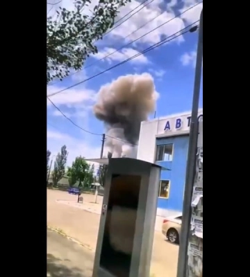 В Мелитополе и Бердянске прогремели взрывы