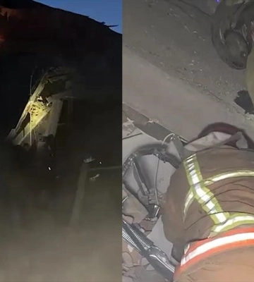 З-під завалів дістали чоловіка, там ще є люди: що відбувається на місці ракетного удару під Дніпром