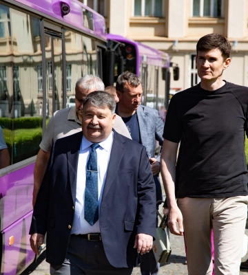 Закарпаття отримало заключну партію автобусів від угорського Веспрема