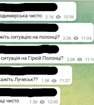 На Волині знову з’явилися телеграм-канали, де «зливають» місця вручення повісток
