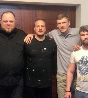 Стефанчук зустрівся із захисниками «Азовсталі» у Туреччині